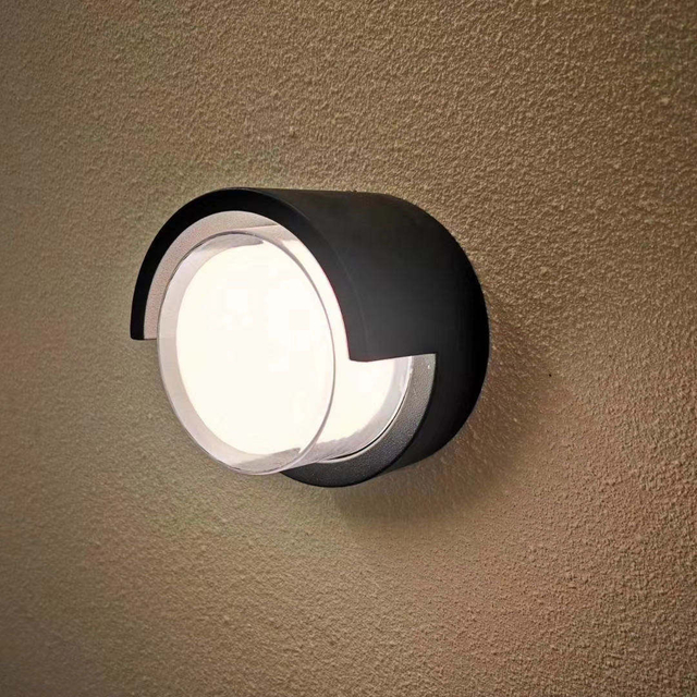 Al aire libre Tuya Wifi LED lámparas de pared inteligentes 10W cubo RGB aplicación regulable Sconce impermeable jardín Alexa Google Home pared luz AC85-265V
