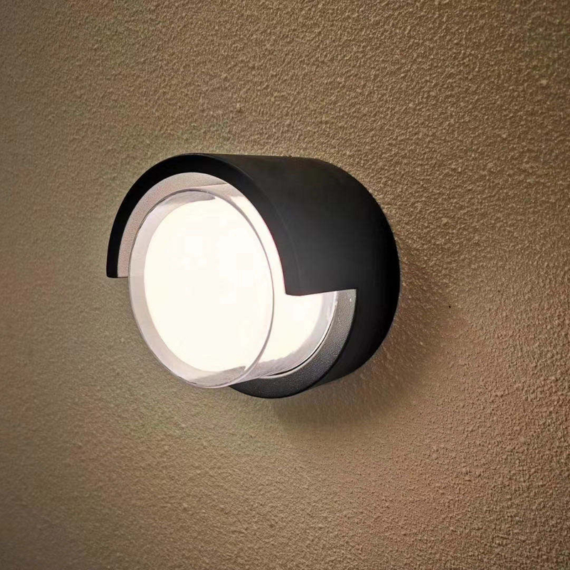 Al aire libre Tuya Wifi LED lámparas de pared inteligentes 10W cubo RGB aplicación regulable Sconce impermeable jardín Alexa Google Home pared luz AC85-265V