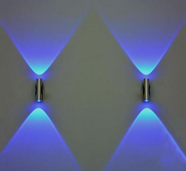 Estilo simple 2W 6W LED Aplique de pared AC85-265V Aluminio Delikat Iluminación de cabecera para interior Hotel Escalera Pasillo Accesorio de luz