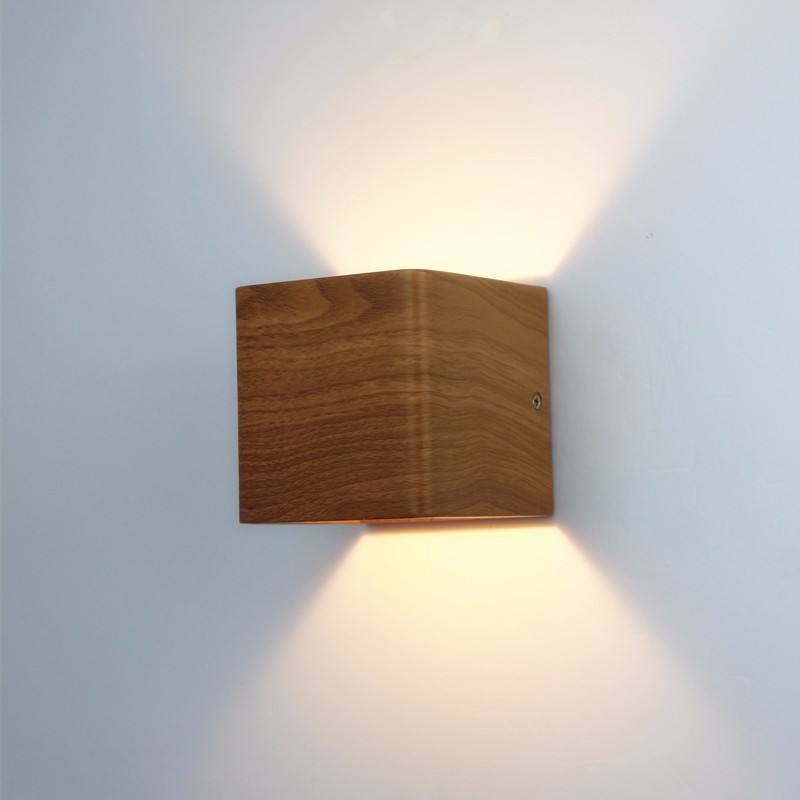 2,4G APP RGBW nuevo Color IP65 arriba y abajo 100*100*100mm exterior impermeable clásico gran oferta Color madera ajuste de 300 grados