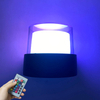 Lámpara Led decorativa, lámpara de pared impermeable redonda acrílica y luz nocturna para exteriores