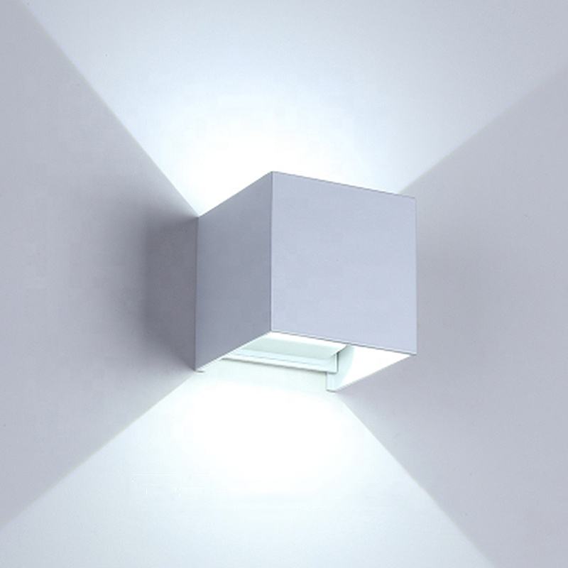 Luz de pared LED Luz de porche IP65 Aluminio ajustable Exterior Impermeable Moderno AC 85-265V