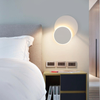 Luz de pared LED, lámpara giratoria de 360 ​​grados en punto de pared para escaleras, dormitorio, sala de estar, luz de pared, luz elegante para el hogar