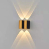 NUEVO Exterior a prueba de agua Moderno Montado en la pared Lámpara LED Luz de pared LED Soporte de aplique para exteriores Luces de pared para el hogar Luz de escalera Apliques para exteriores