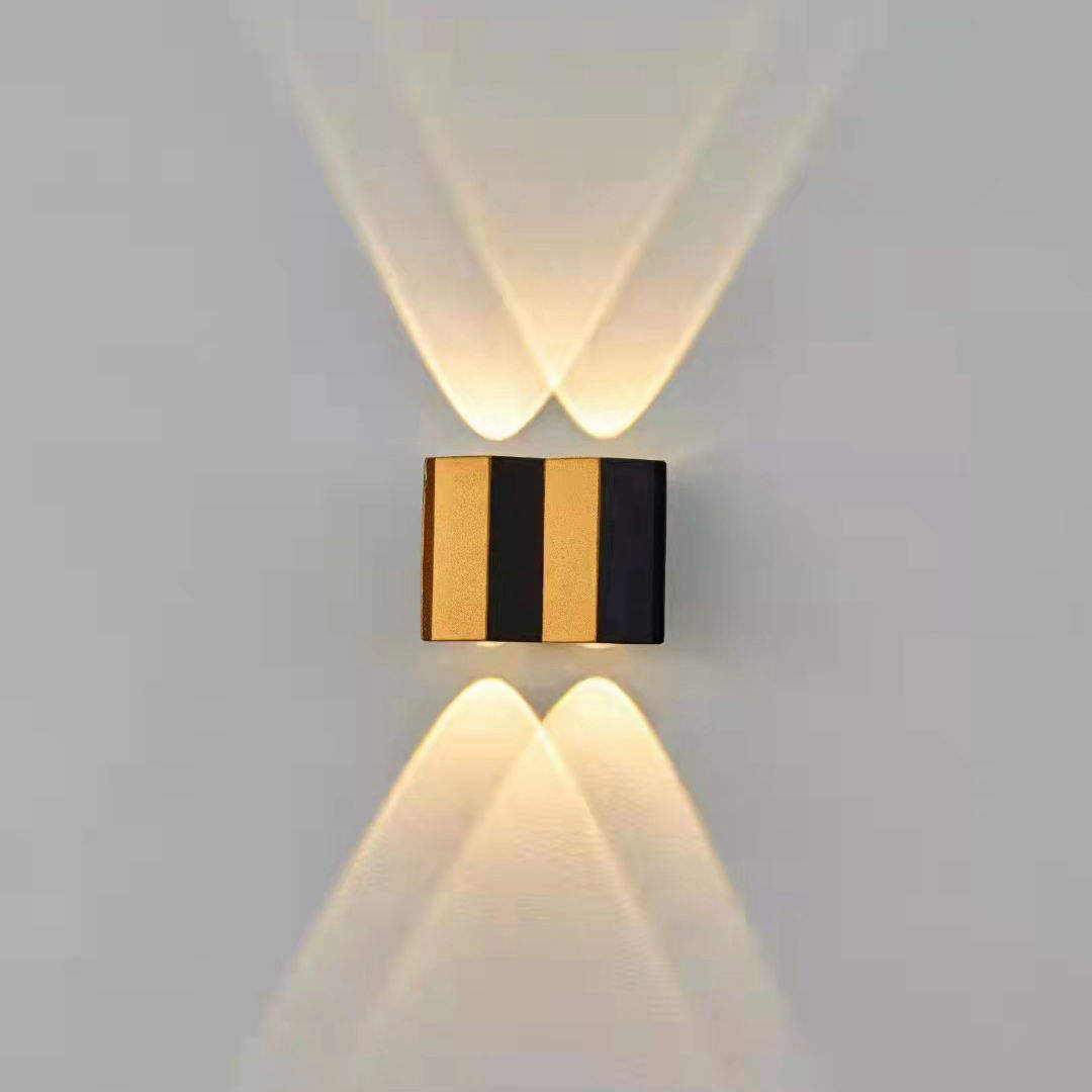 NUEVO Exterior a prueba de agua Moderno Montado en la pared Lámpara LED Luz de pared LED Soporte de aplique para exteriores Luces de pared para el hogar Luz de escalera Apliques para exteriores