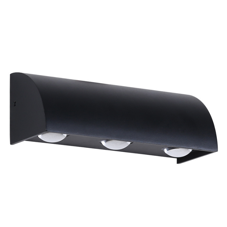 Lámpara de pared con personalidad nórdica, lámpara de pared de fondo de sala de estar Led Simple, iluminación de pasillo de Hotel y pasillo hacia arriba y hacia abajo