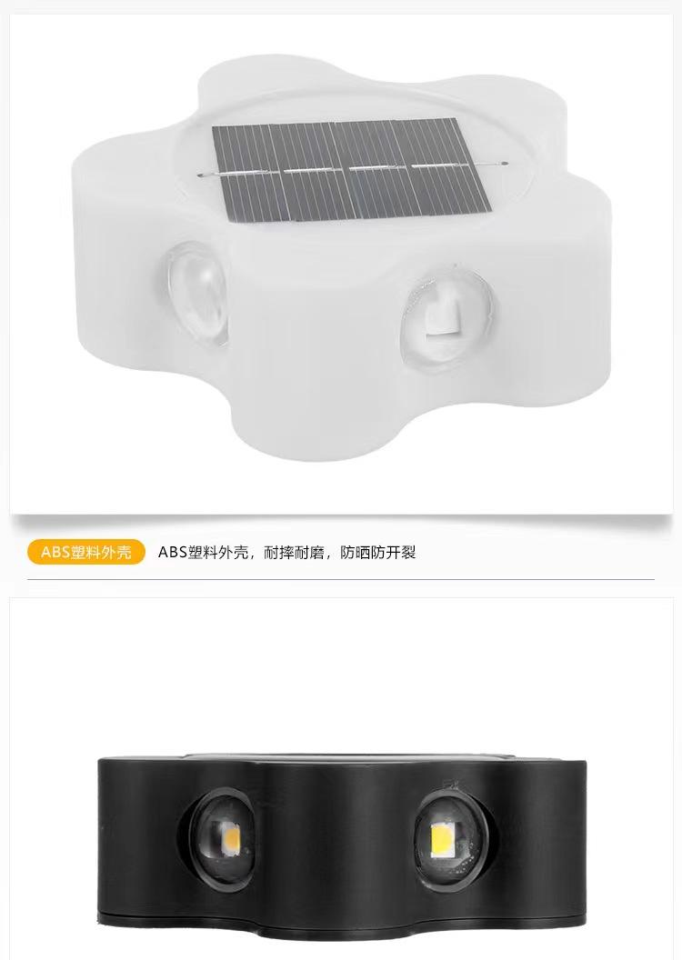 Lámpara solar de flores Lámpara solar con forma de flor lámpara solar especial apliques solares apliques solares apliques exteriores luces solares para paredes lámpara solar apliques solares para exteriores
