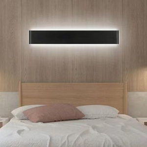 Lámpara de pared larga de 6W, 12W, 14W, lámpara led de arriba y abajo, luz de pared interior, luz de pared LED, temperatura de tres colores