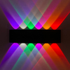 Lámpara de pared LED de arriba y abajo impermeable al aire libre en forma de arco Lámpara de pared de iluminación de aplique de pared moderna de aluminio