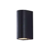 Lámpara de pared impermeable de doble cabezal de columna de 12 W lámpara de noche única lámpara de pared impermeable IP65 para decoración de jardín