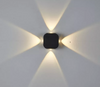 Lámpara de pared LED impermeable para exteriores IP65 4W Aplique de pared de aluminio Lámpara de pared LED para jardín