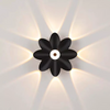 Luz LED de pared para exteriores, decoración hacia arriba y abajo, foco de Lotus Villa, pasillo, balcón, pasillo, luz de pared de fondo