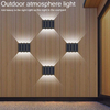 La lámpara solar moderna de 6 LED se puede ensamblar para el pasillo del jardín, la luz para exteriores, la carga solar, el camino, el patio, los escalones, las lámparas para cercas