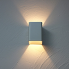 Lámpara de aluminio moderna de 5 W, lámpara de pared LED Art Deco, accesorio de iluminación RGB, luz de noche para dormitorio