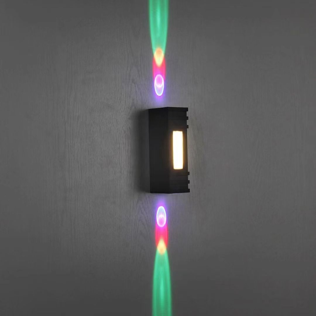 Lámpara de pared LED montada en la pared de alta calidad, lámpara de jardín impermeable para exteriores IP65, decoración de hotel con precio de fábrica