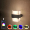 Tuya Graffiti aplicación inteligente Control RGBW cambio de Color iluminación exterior impermeable IP65 jardín inteligente Wifi LED lámpara de pared
