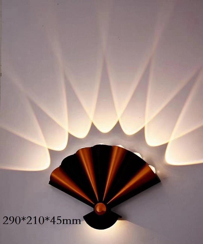 2023 nueva lámpara de pared impermeable IP65 al aire libre 8W arriba y abajo iluminación de jardín de pared al aire libre luces decorativas soporte de pared Luz