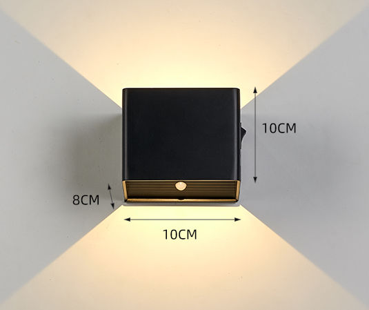 Luz de pared Interior, lámpara de pared Led recargable por USB con Sensor de movimiento, iluminación interior, sala de estar, dormitorio, pasillo, luces nocturnas