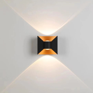 IP65 impermeable arriba y abajo lámpara de pared interior al aire libre gran oferta 6W luz de pared de alta calidad
