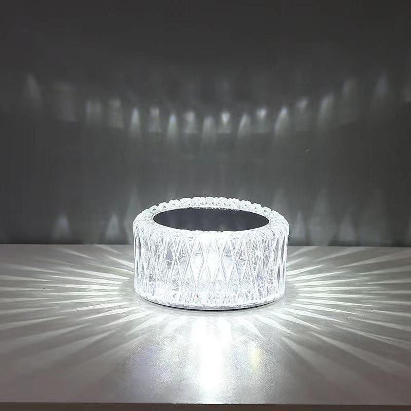 Lámparas de mesa Lámpara de mesa de acrílico led Lámpara recargable Artículo Estilo de iluminación Interior moderno