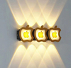 Lámpara de pared larga Led negra, Fondo de sala de estar, pared de dormitorio, lámpara de pared de noche, lámpara de línea minimalista moderna