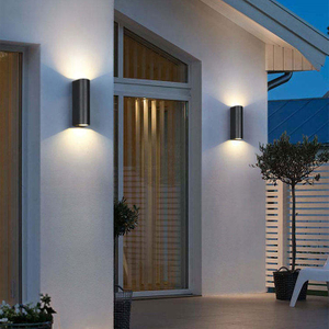 Montaje a prueba de agua Up Down Garden Aplique de luz exterior Gran exterior Montado en la pared Led