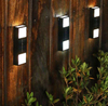 Lámpara de pared Solar de 6LED IP65, luz de patio impermeable para exteriores, jardín, villa, lámpara de lavado de pared para exteriores, lámpara de pared