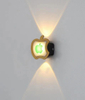 Nuevo estilo, lámpara de pared con personalidad de manzana dorada, lámpara Led Simple de fondo para sala de estar, lámpara de pared redonda, iluminación para pasillo de Hotel y pasillo