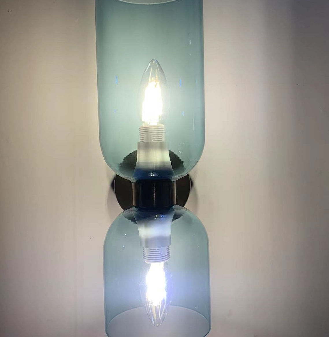 Lámparas de pared de vela de estilo francés, lámpara de ambiente de noche para dormitorio de niños creativos nórdicos, luces de decoración de pared de pétalos rosas para habitación de niña