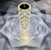 Lámpara de mesa de temperatura de tres colores, accesorio de iluminación decorativa, lámpara de mesa de luz nocturna pequeña recargable, Control táctil 