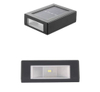 Luz solar de pared, lámpara inteligente para exteriores, resistente al agua, para jardín, arriba y abajo, luz de pared para escaleras, candelabro solar, luz nocturna, arandela de pared Solar