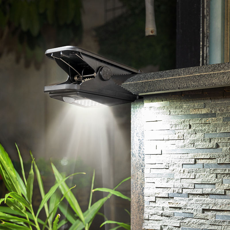 Lámpara de pared Led de doble cara impermeable Ip65 de alta calidad, luces de pared solares modernas para exteriores, lámpara solar de jardín de pared arriba y abajo