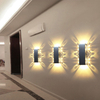 Lámpara Led decorativa, luz de pared de mariposa doble y luz nocturna para interiores. Lámpara de luz LED para interiores, artículos decorativos