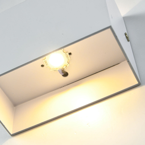 6W COB Luz de pared interior LED Ahorro de energía Habitación de hotel Pasillo Vestíbulo Loft Escalera Aplique de pared Powernightlight Lámpara de pared LED