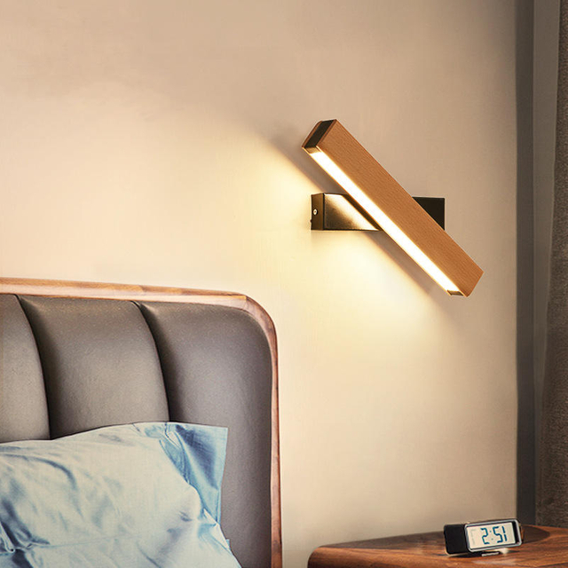 Lámpara de pared giratoria de 330 grados lámpara de pared LED para interiores lámpara de pared de estilo europeo iluminación de escalera led para interiores luces de escalera led para interiores escalera de interior luces led iluminación interior led