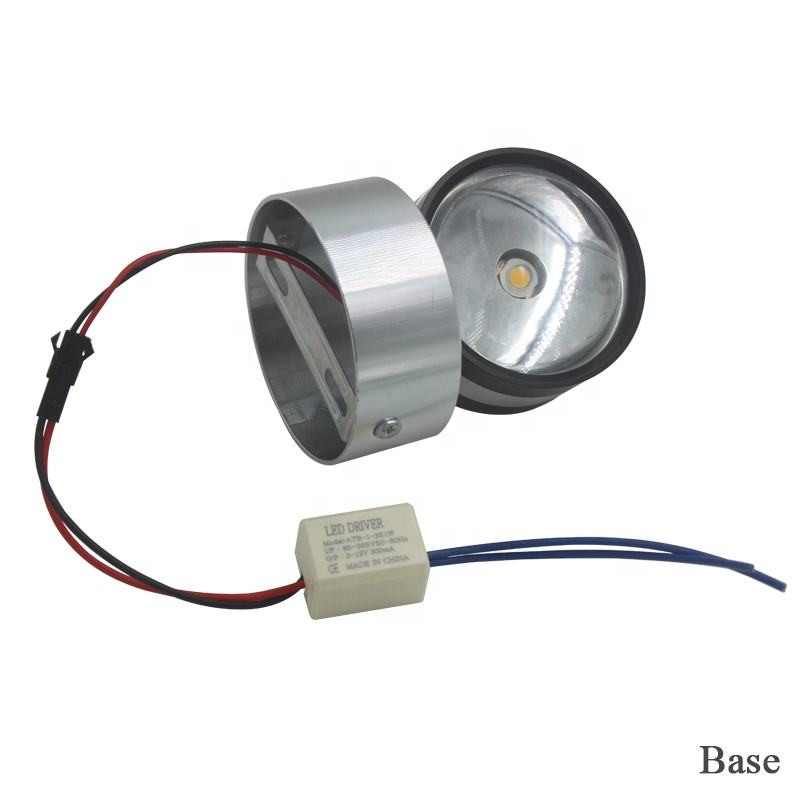 Lámpara de pared LED para interiores, decoración para sala de estar, luz de pared, accesorio de iluminación para el hogar, luz para escaleras, AC90-260V redondo de aluminio