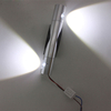 2x3W AC85-265V 360 grados de rotación LED lámparas de pared lectura lámpara de pared espejo iluminación escalera luz moderna aplique de pared