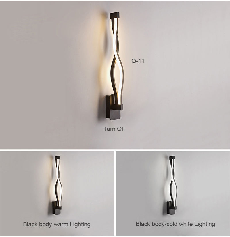 Lámpara de pared LED, proveedor directo de fábrica, luz led de montaje en pared para hotel para aplicación de Control remoto de 2,4G, iluminación de 220V hacia arriba y hacia abajo por la noche