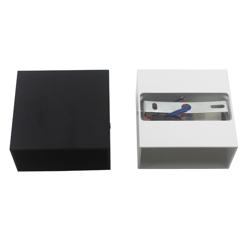 Aplique LED Lámpara de pared Luz moderna para sala de estar Comedor Cuerpo de aluminio acrílico Accesorio de decoración del hogar