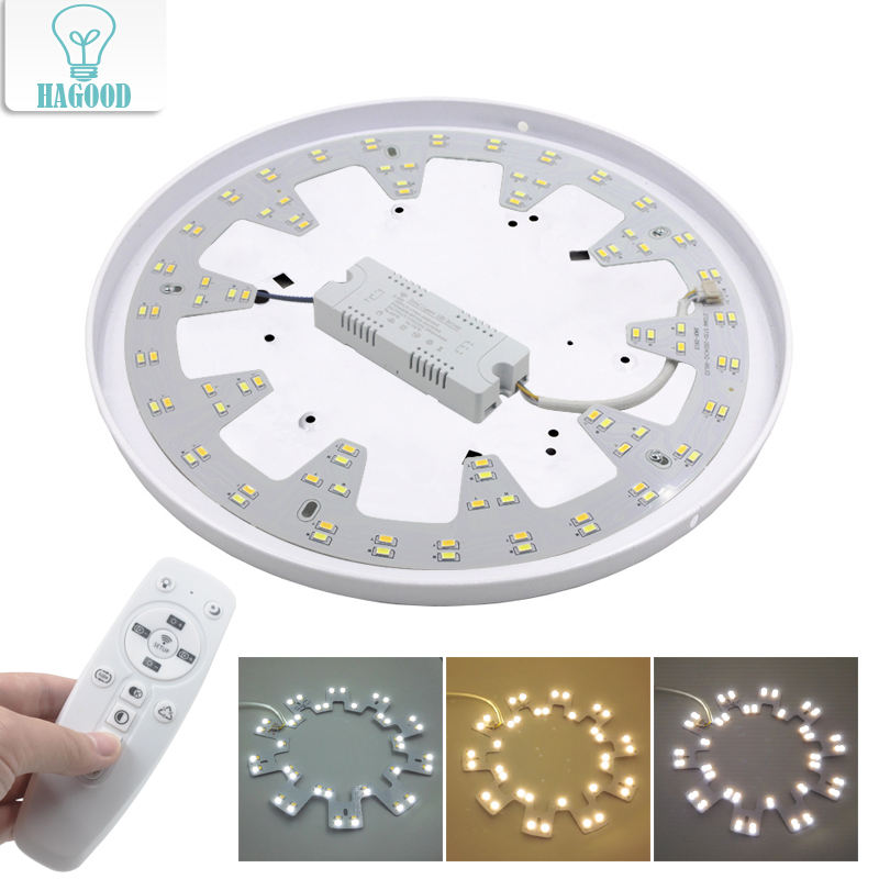 5730 SMD LED iluminación de techo 2.4G WIFI control de conexión de teléfono móvil control remoto para sala de estar cocina luz de techo