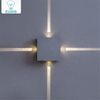 Lámpara de pared LED Lampada Dormitorio al lado de la luz de la pared Decoración interior del hogar Iluminación Corredor Aplique de pared de aluminio