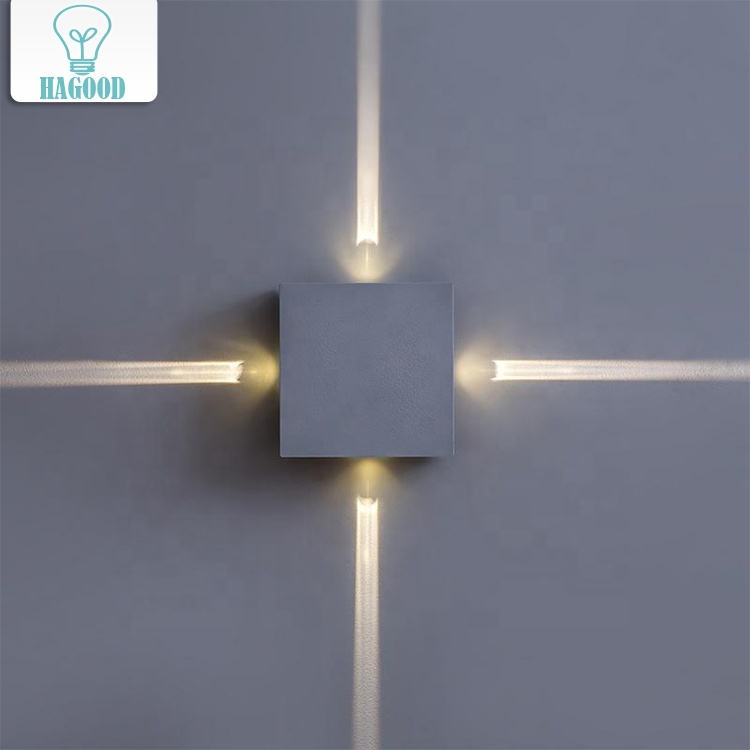 Lámpara de pared LED Lampada Dormitorio al lado de la luz de la pared Decoración interior del hogar Iluminación Corredor Aplique de pared de aluminio