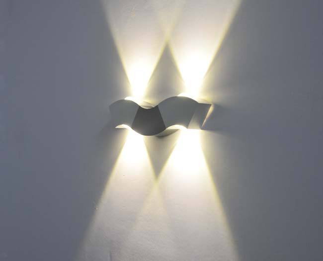 Precio al por mayor de fábrica, luces de pared hacia arriba y hacia abajo, accesorios de interior de hotel ligeros