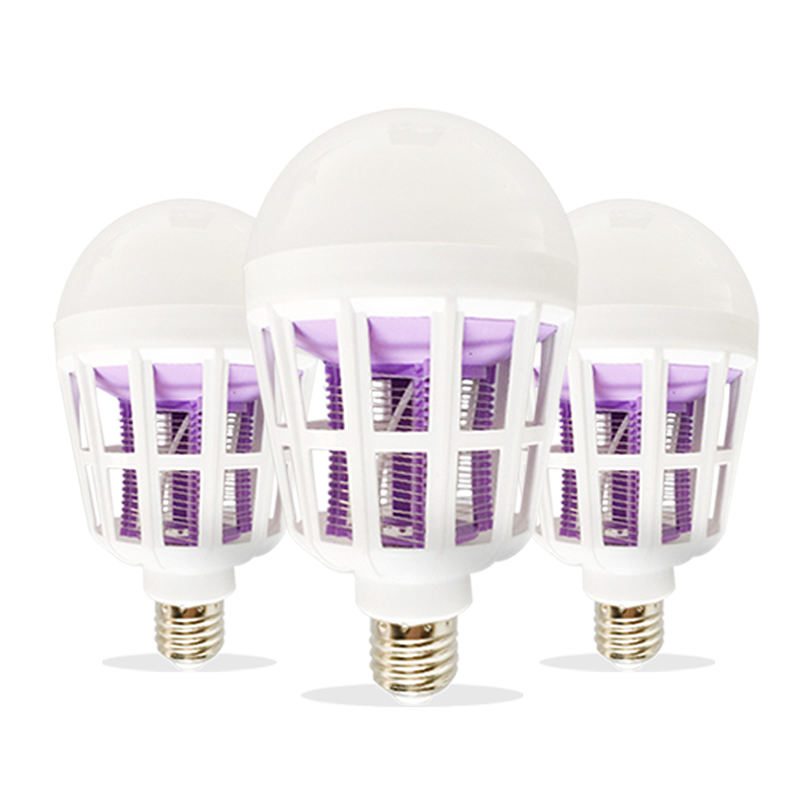 Bombilla LED E27 de 15 W, 220 V, práctica para el hogar, matamosquitos, luz nocturna, repelente de moscas, insectos, trampa para matar insectos, lámpara de noche