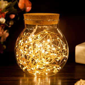 Venta directa de fábrica, lámparas de guirnalda de luces led para decoración del hogar