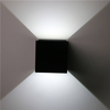 Lámpara de pared LED blanca de 12W para exteriores, resistente al agua, IP65, estilo nórdico moderno, accesorios de iluminación para exteriores, montaje en pared