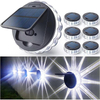 ABS LED Jardín Lámpara solar Flor Color plata Iluminación impermeable al aire libre Rejuvenecimiento Aplique al aire libre Rejuvenecimiento Aplique al aire libre Rejuvenecimiento Aplique al aire libre