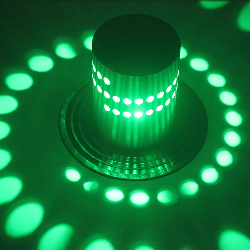 Iluminación interior RGB LED Lámpara de pared Aplique de luz Techo 3w