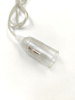 Enchufe de cable transparente 303 interruptor E14 cuerpo desnudo UE/UE/EE. UU. Enchufe de lámpara de sal del Himalaya enchufe de cable soporte de lámpara de sal del Himalaya