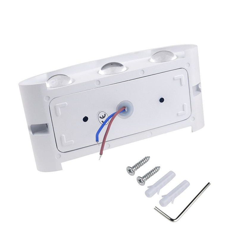 2023 decoración Industrial 6 W/8 W IP65 impermeable al aire libre Led lámpara de pared lámpara de pared arriba y abajo lámpara de pared